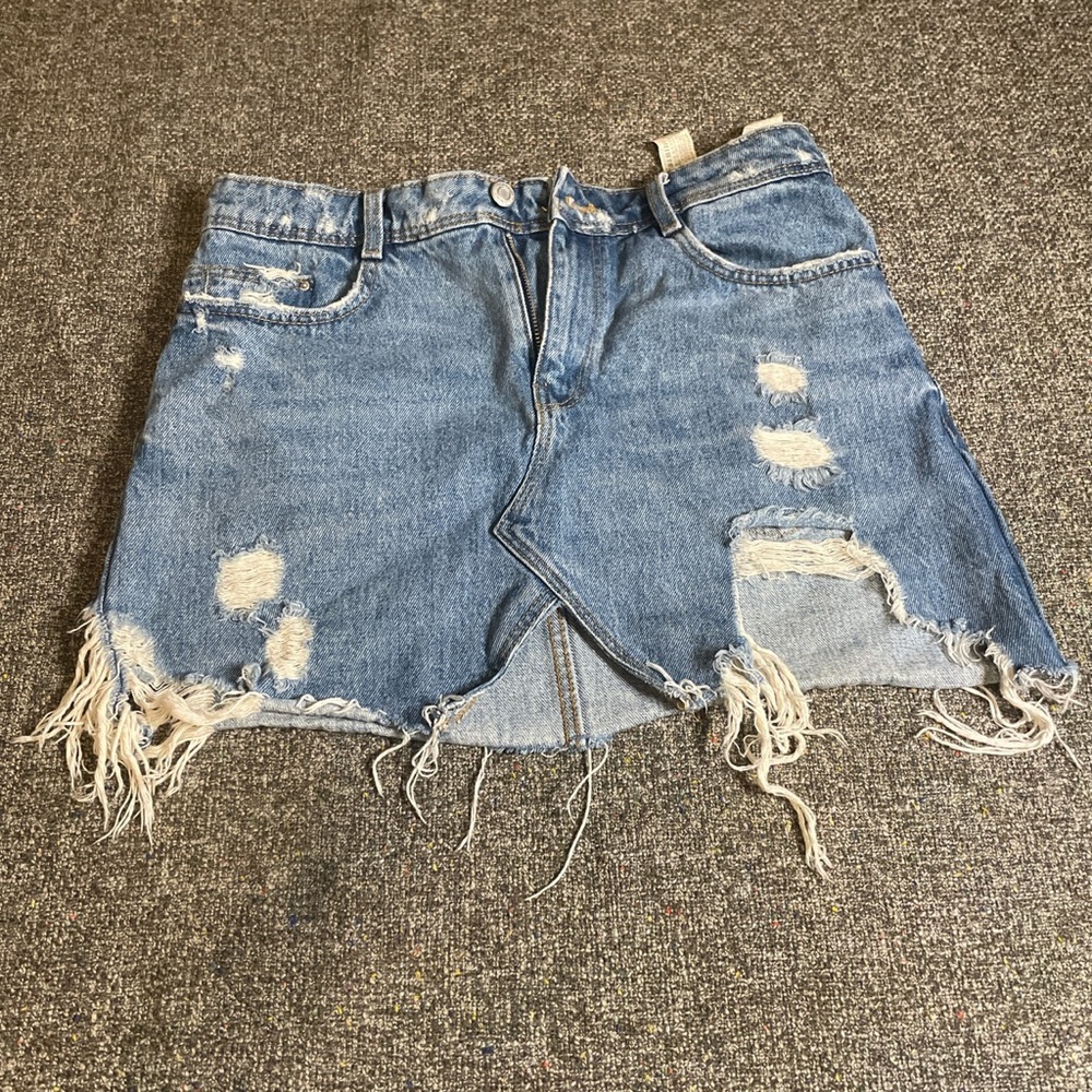 Denim skirt